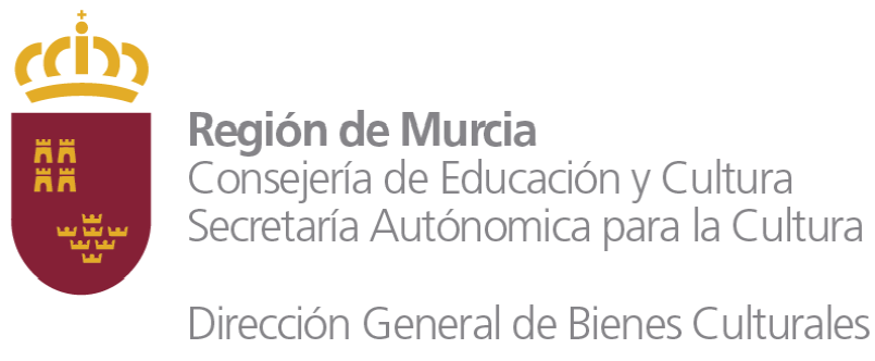 Región de Murcia. Logo de la Dirección General de Bienes Culturales